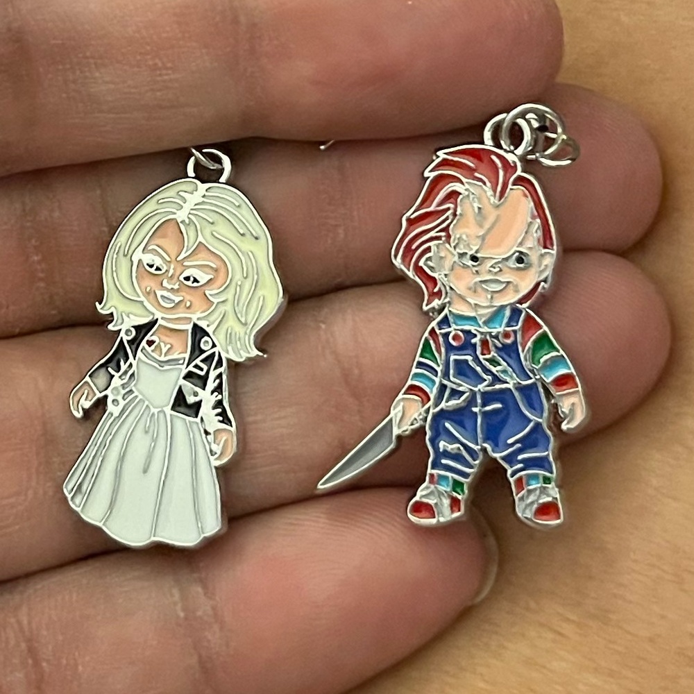 Bride of Chucky earrings